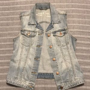Gap denim vest